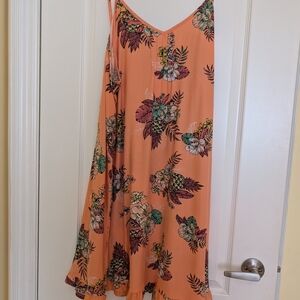 Floral Peach Nightie 3x Carisma